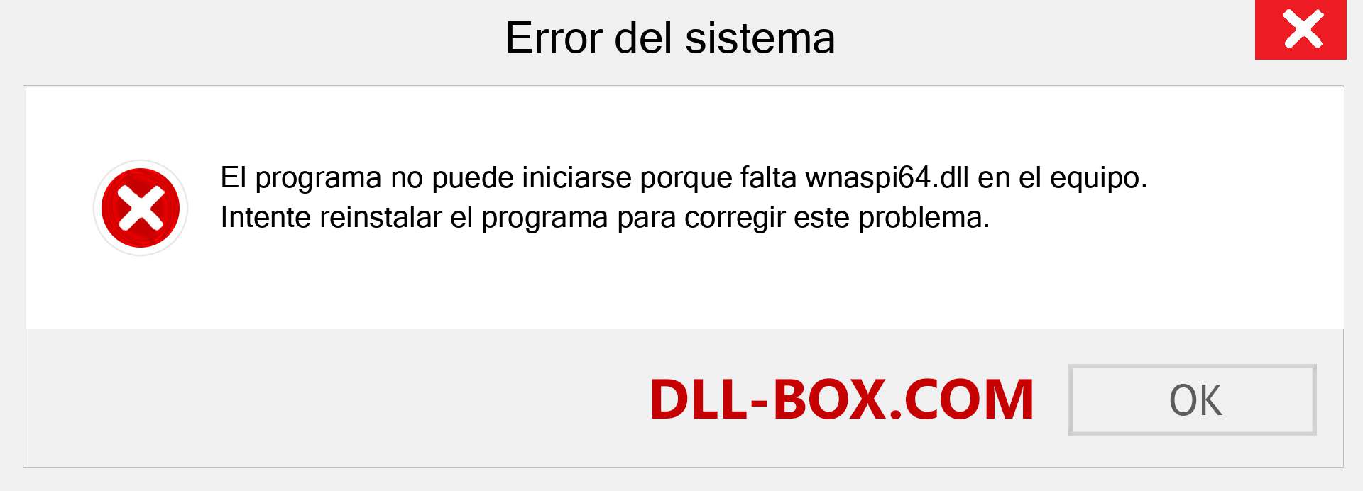 ¿Falta el archivo wnaspi64.dll ?. Descargar para Windows 7, 8, 10 - Corregir wnaspi64 dll Missing Error en Windows, fotos, imágenes